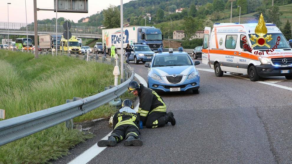 Incidente Sull’A4 A Montecchio: Tre Feriti E Traffico In Tilt - Il ...