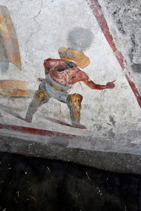 Pompei, Nuova Eccezionale Scoperta: Ritrovato L'affresco Dei Gladiatori ...