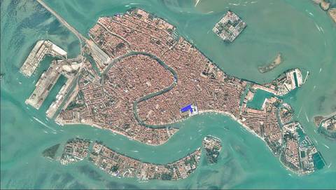 Mappa allagamento venezia