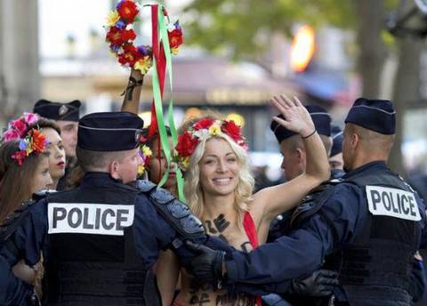 Inna Shevchenko La Leader Delle Femen Il Gazzettino It